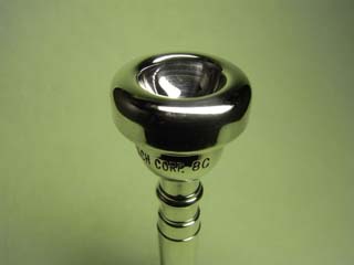 バック（旧刻印） 中古トランペットマウスピース 8C