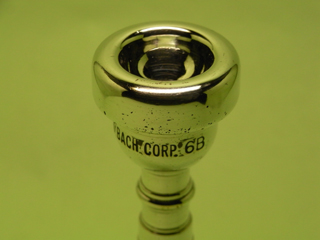 バック（スモールレター） ヴィンテージTpマウスピース 6B