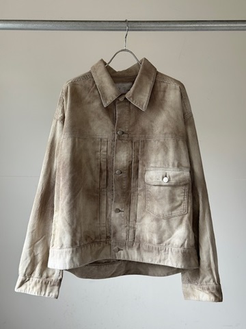 ANCELLM（アンセルム） CORDED VELVETEEN JACKET(GRAY) s.t.c｜洋服