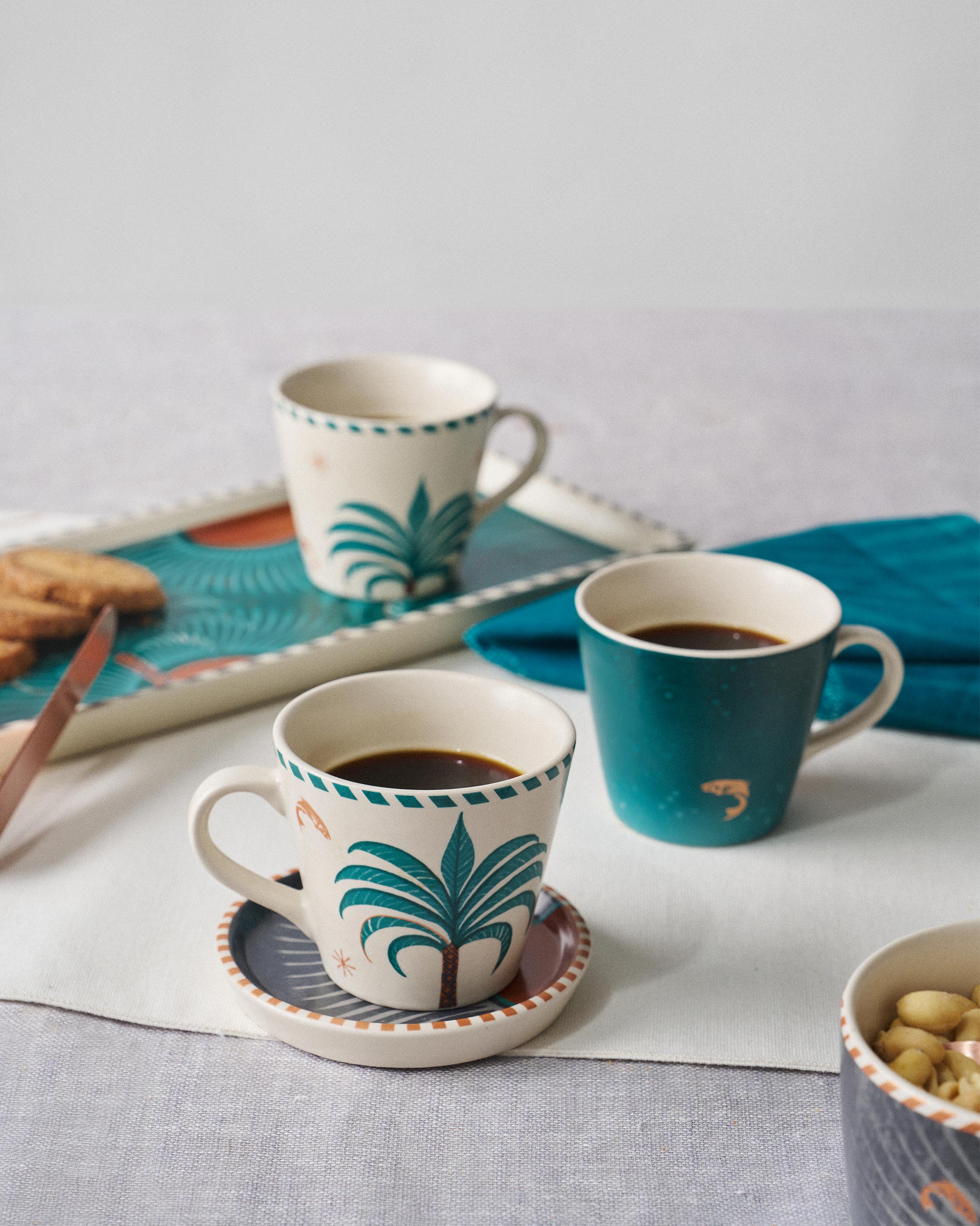 Aluna Espresso Mug - Set of 4 - TSSxNB – Nicobar