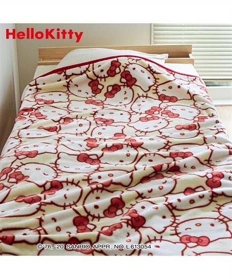 ハローキティ あたたか毛布 通販【ニッセン】