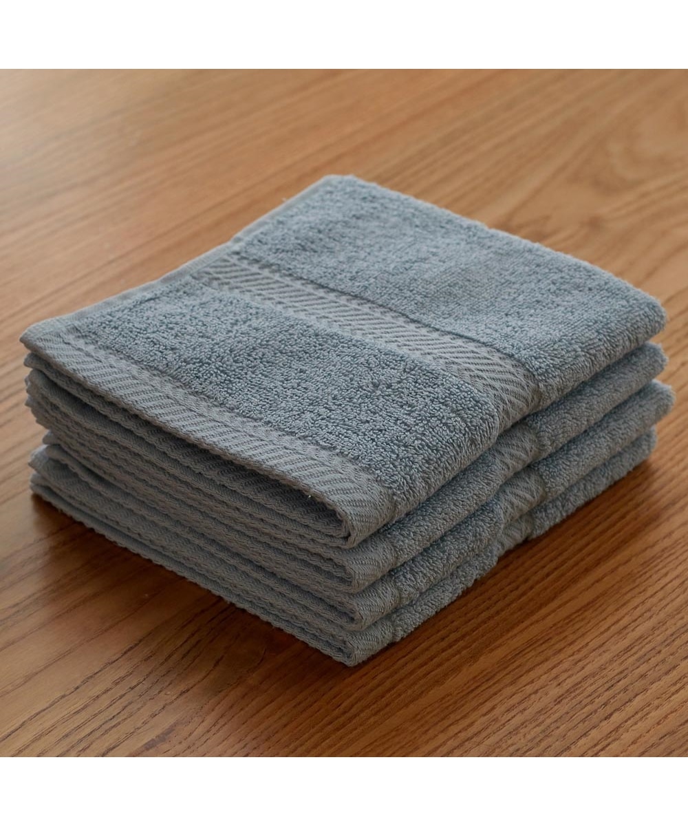 8色から選べる ホテル仕様のハンドタオル（34×36） 同色4枚セット 通販