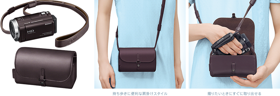 Sony Handycam 32GB AVCHDケーブル 収納バッグ付き Sony Handycam 32GB