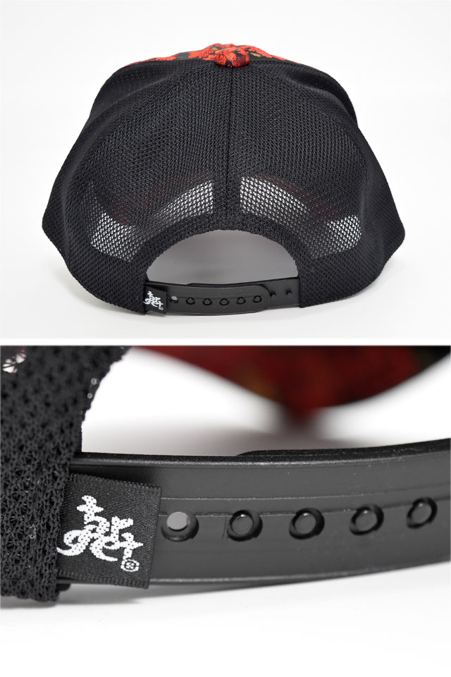 デニム×金襴メッシュキャップ TARGET ターゲットtch-2065,2066,2067 和