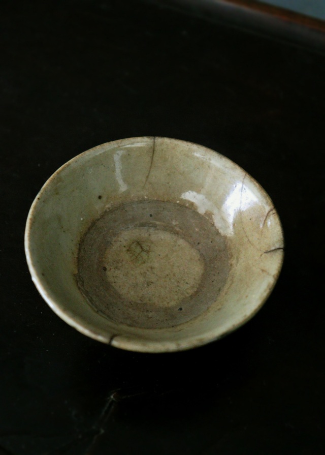 安南酒器 酒盃 皿 古陶磁 骨董 アンティーク