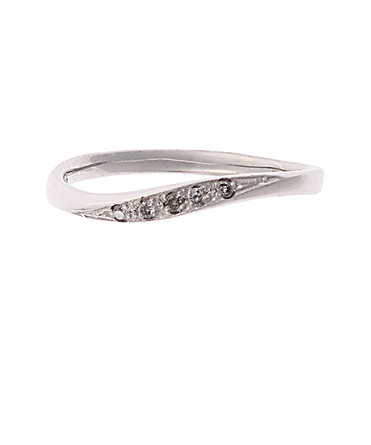 K18 WG ペアリング レディース(7号 K18 ホワイト): Samantha Tiara