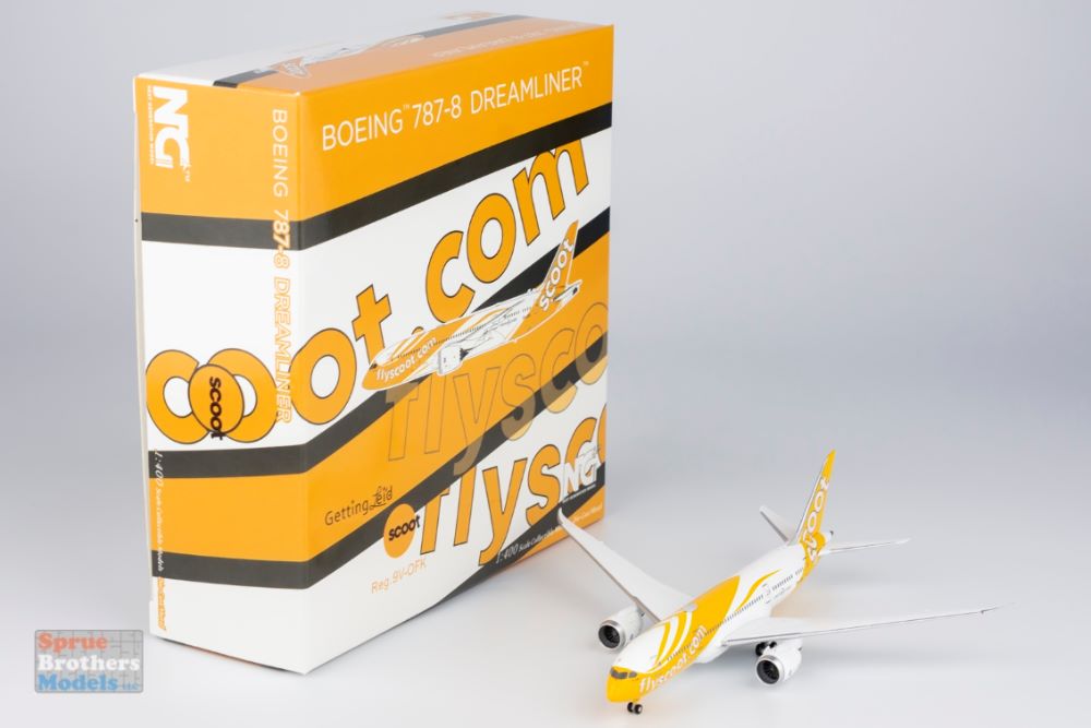 SCOOT 1/200 Scale B787-9 マジュラー塗装 SCOOT 1/200 Scale B787-9