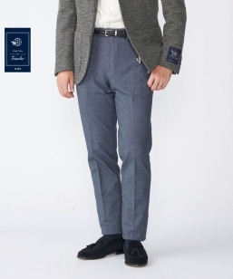 WEB限定】SHIPS: WONDER デニムライク スラックス｜ SHIPS 公式サイト