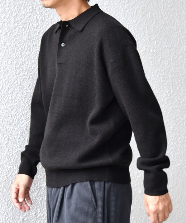 SHIPS any:〈手洗い可能〉ハイゲージ ミラノリブ ブラッシュド