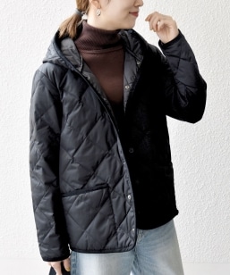 SHIPS any別注】TAION:〈手洗い可能〉ダウン ボア リバーシブル