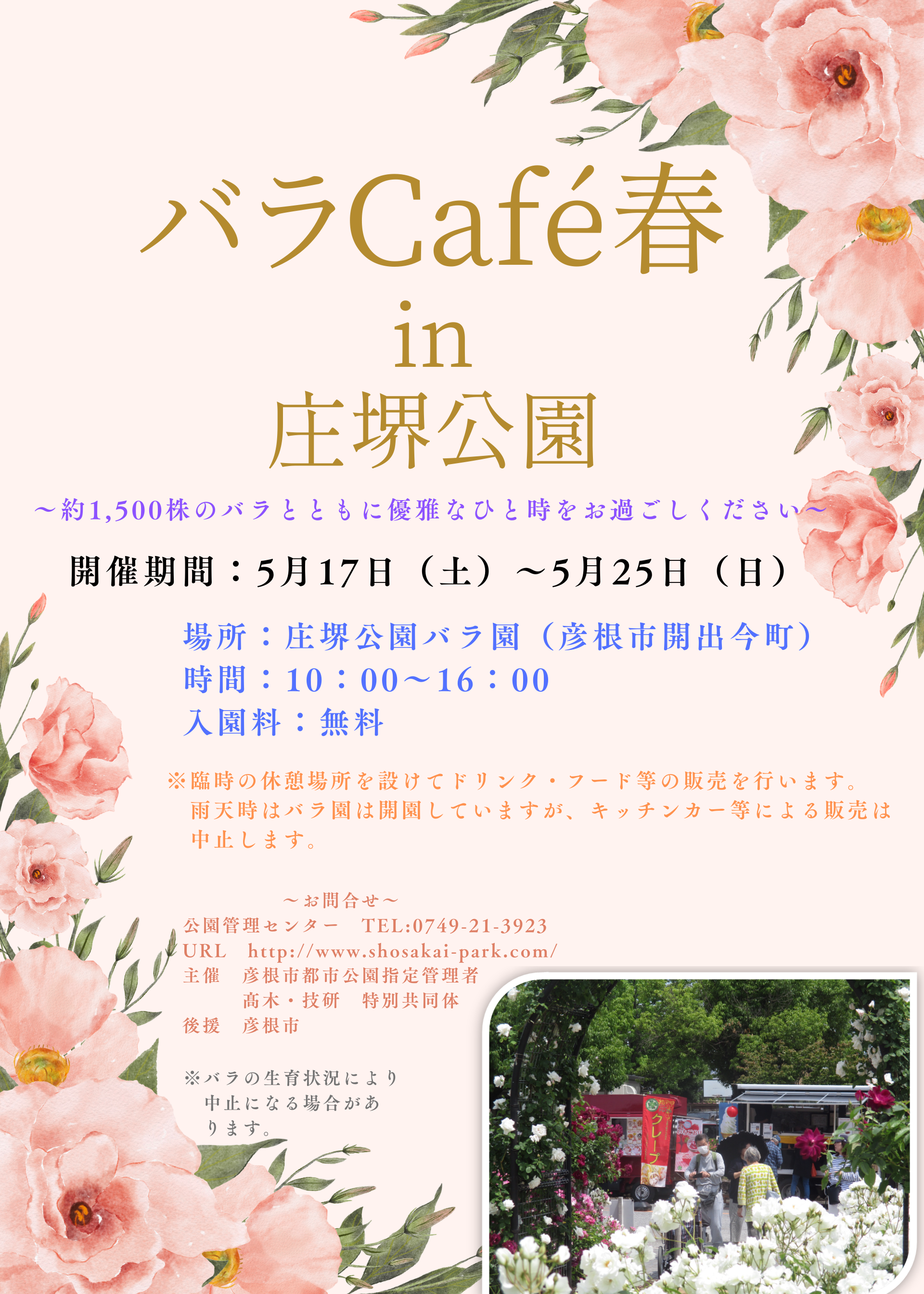 バラCafé（春）2025 | 庄堺公園