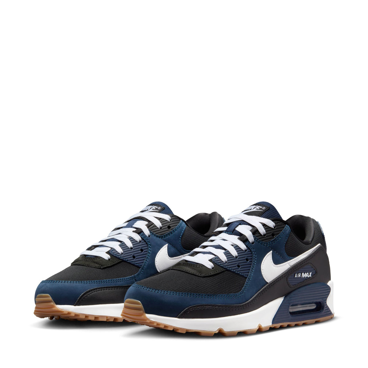 Men's Nike Air Max 90 | Midnight Navy/White/Black Gum | ShopWSS