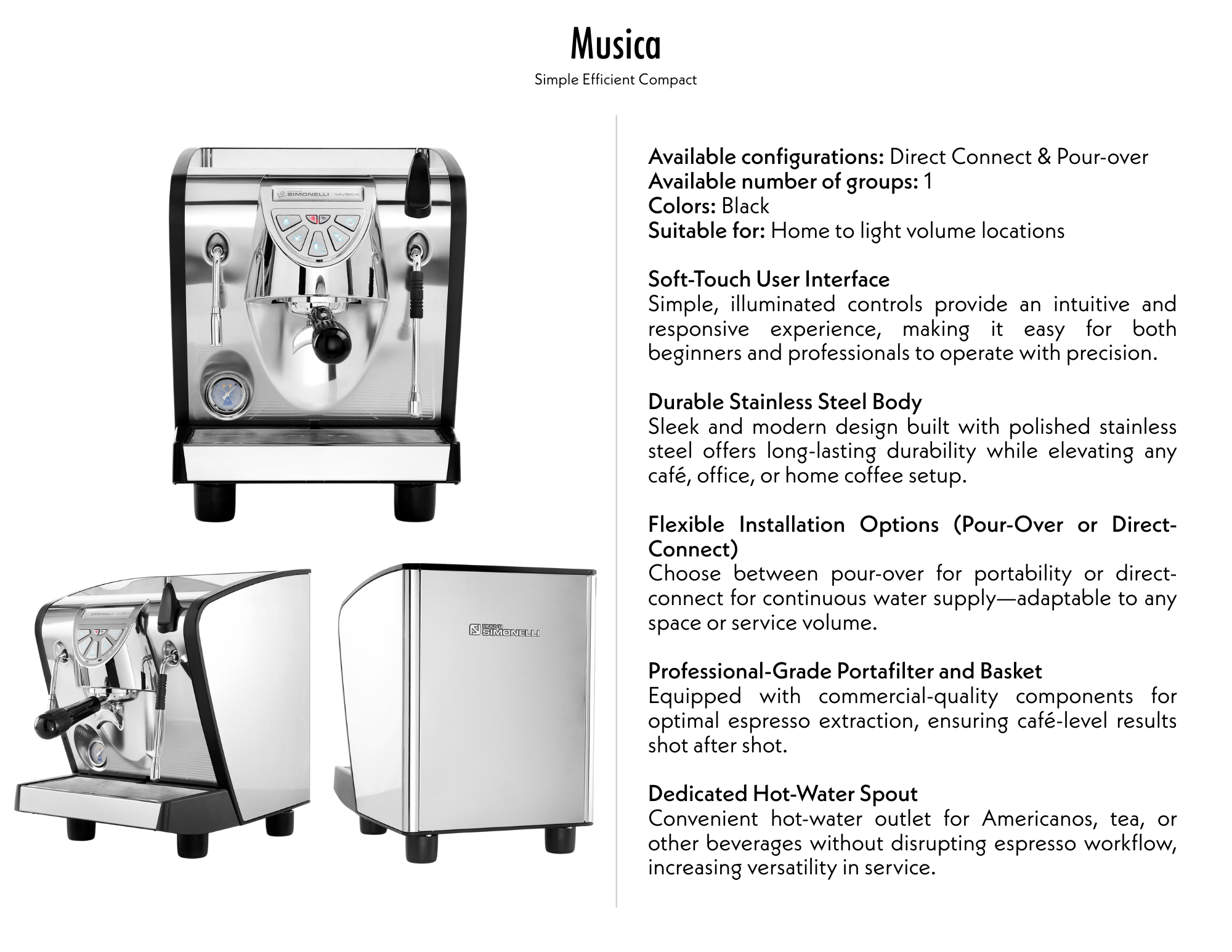 Nuova Simonelli | Musica