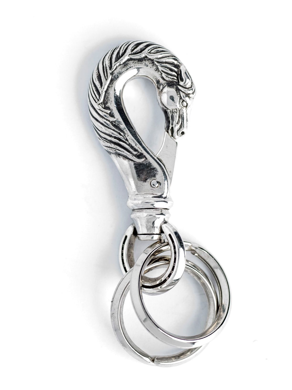 PEANUTS & CO. - HORSE KEY HOOK (SILVER925) M SIZE | SKANDA