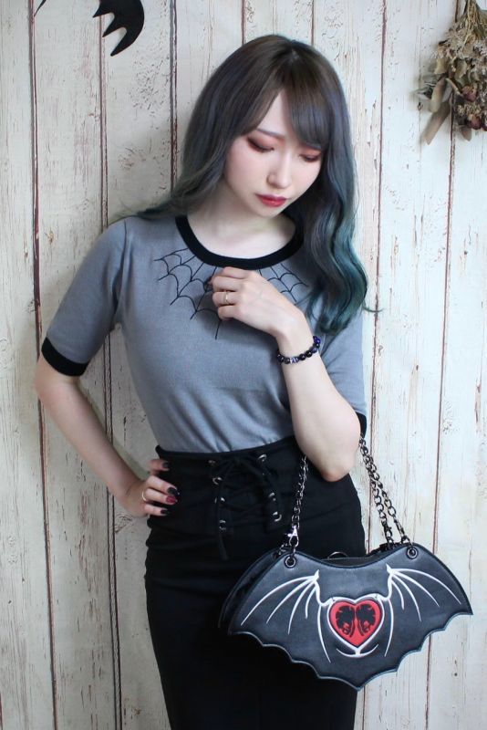 JP1543】TARANTULA WEB SWEATER / トップス【Banned Apparel