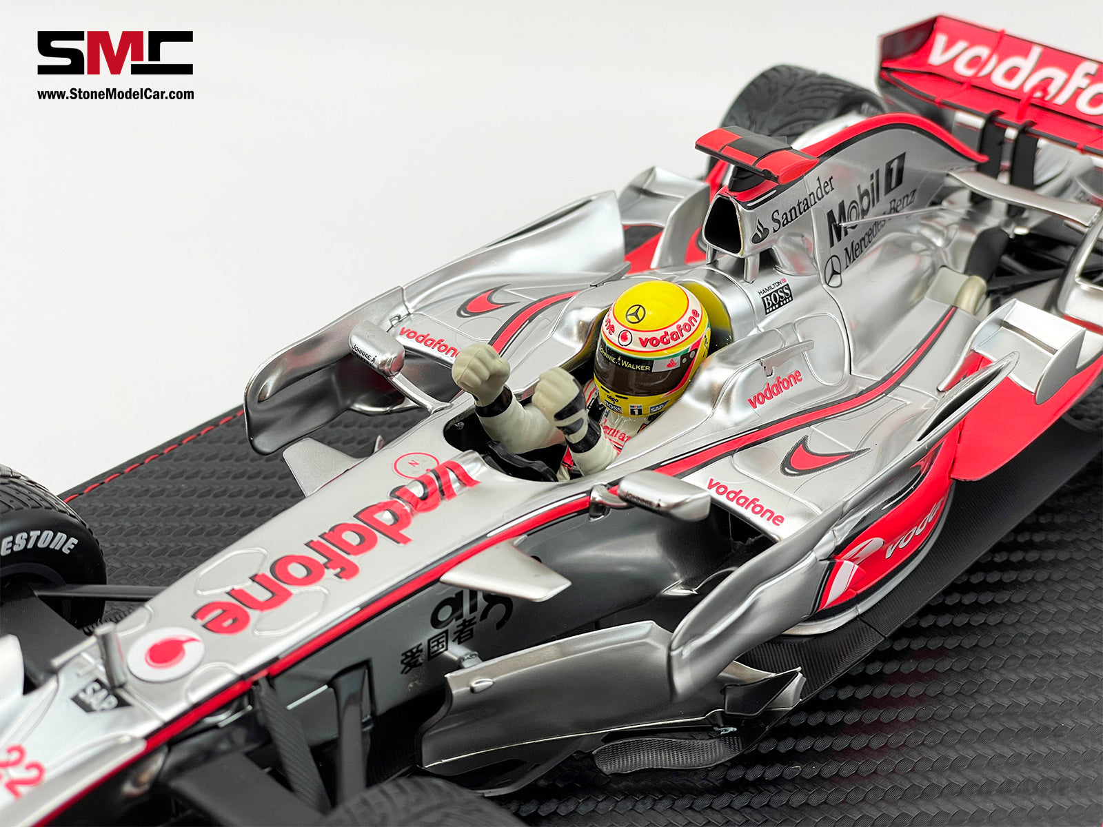 Mclaren Mercedes F1 MP4/23 #22 Lewis Hamilton Brazil GP 2008 World