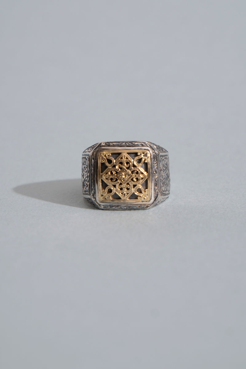 Gerochristo Monastiraki Ring 20346 ジェロクリスト シグネットリング