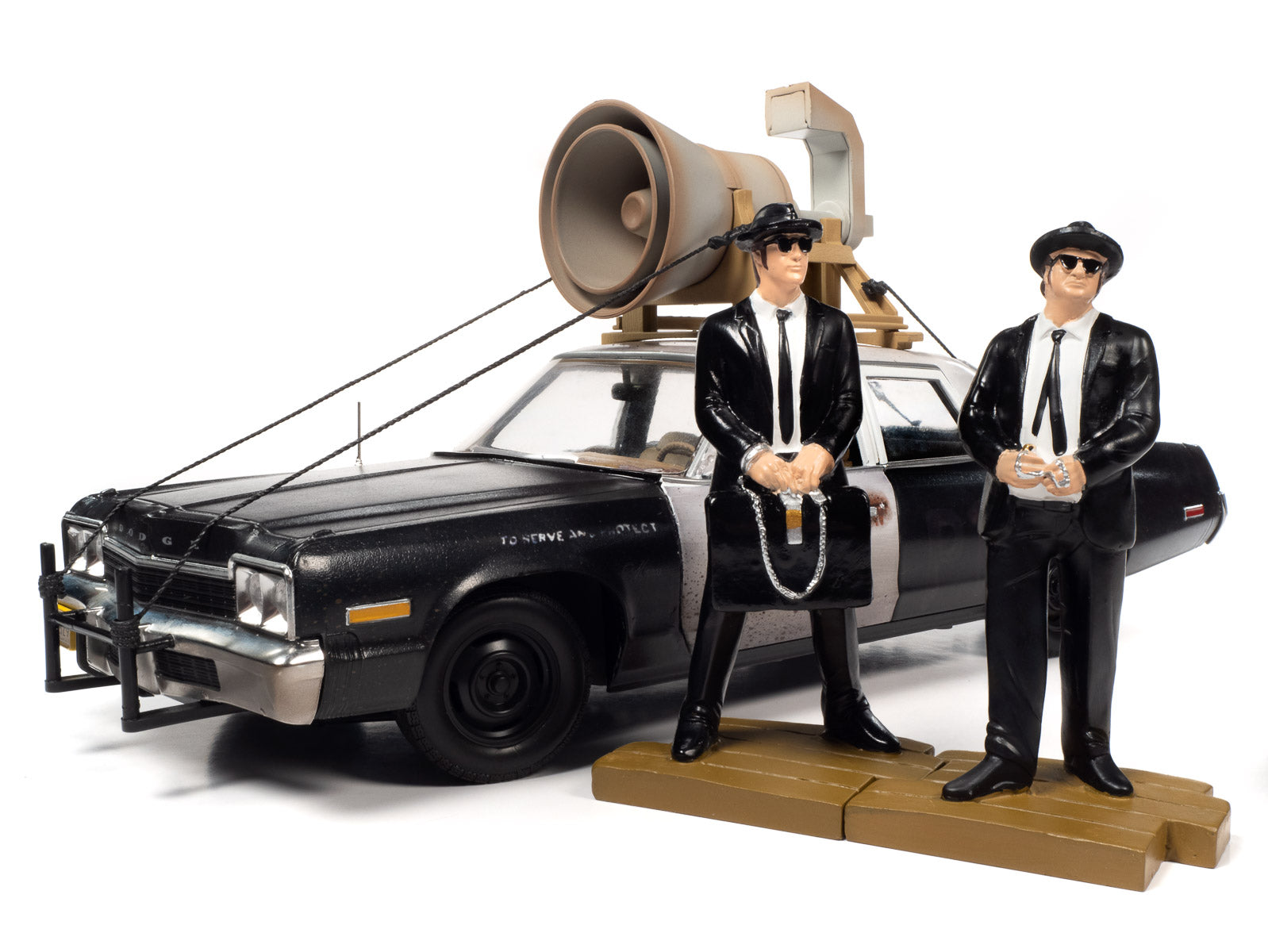 Auto World The Blues Brothers 1974 Dodge Monaco Bluesmobile 1/18