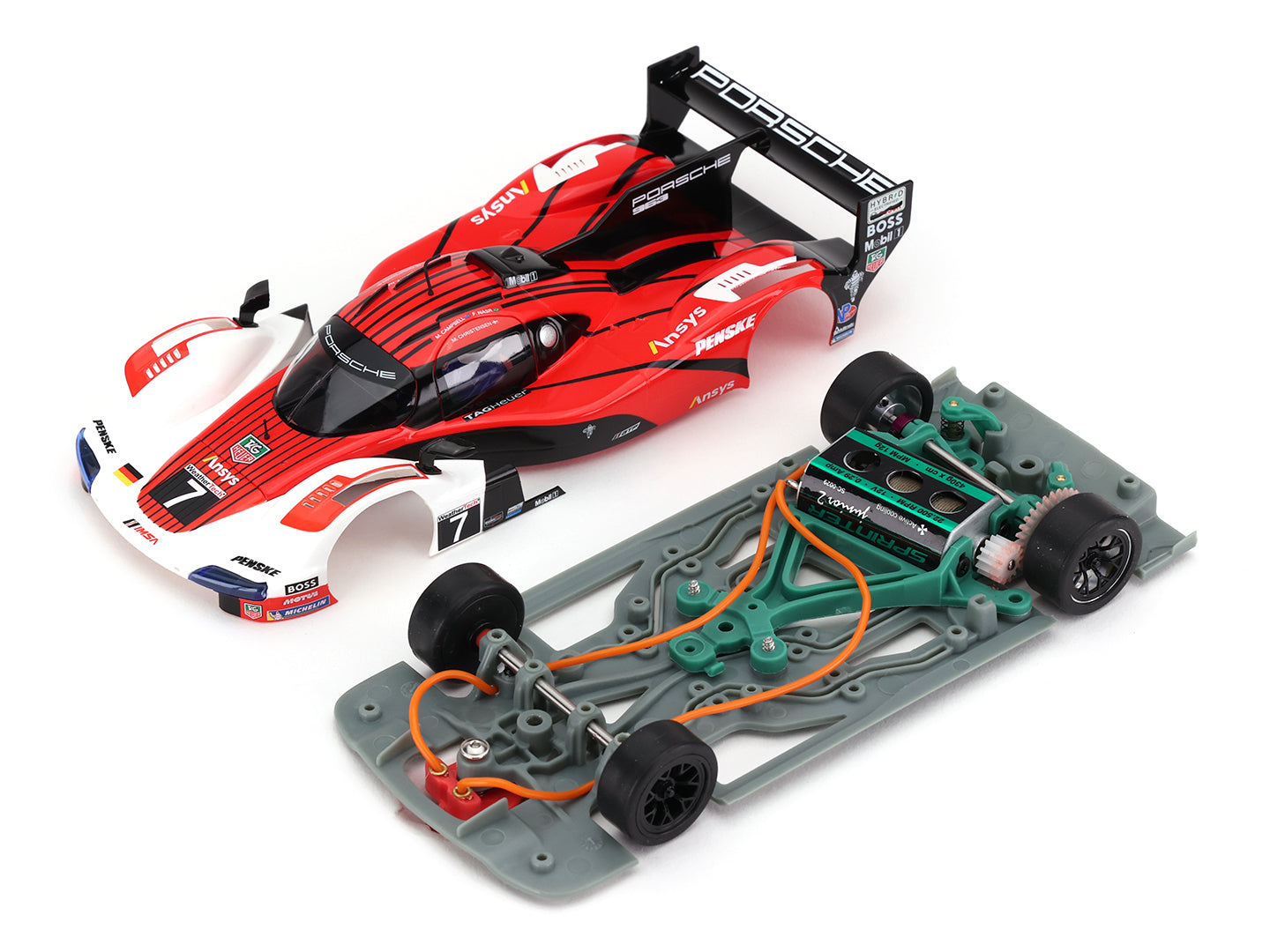 Scaleauto P-963 GTP Hypercar #7 24h Daytona 2023 1/32 Slot Car 963