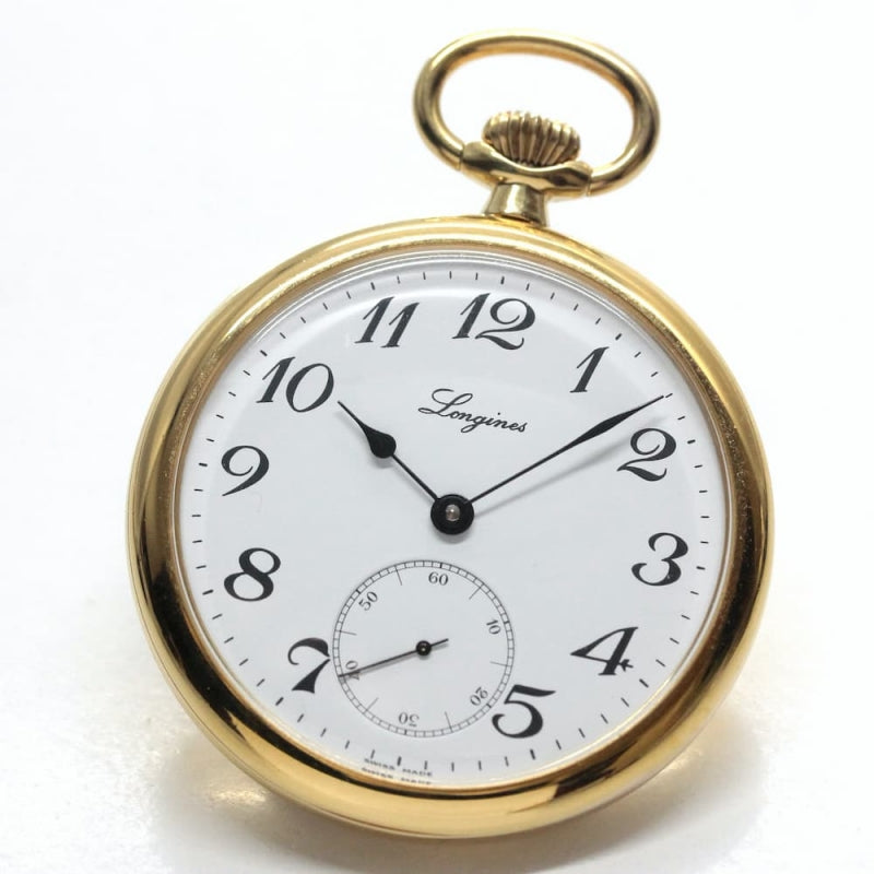 絶版モデルのロンジン オープンフェイス懐中時計/L7.014.2.13.1 – 懐中
