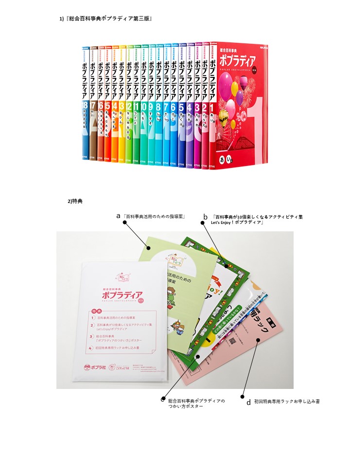 ポプラディア第三版」お手元に届きましたらご一読ください☆同梱物と