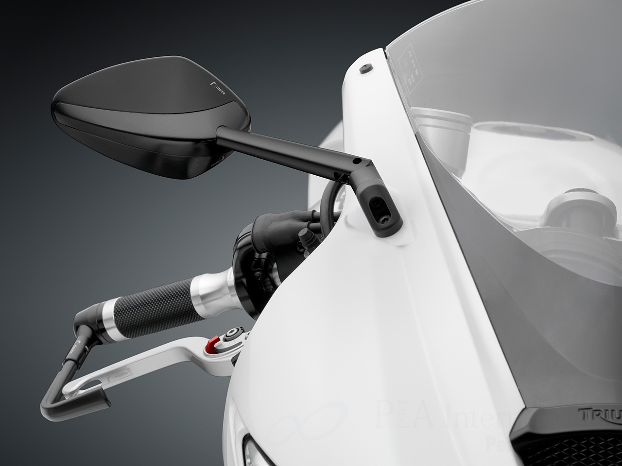 rizoma ダイナミック BS080バイクミラー 2個セット rizoma