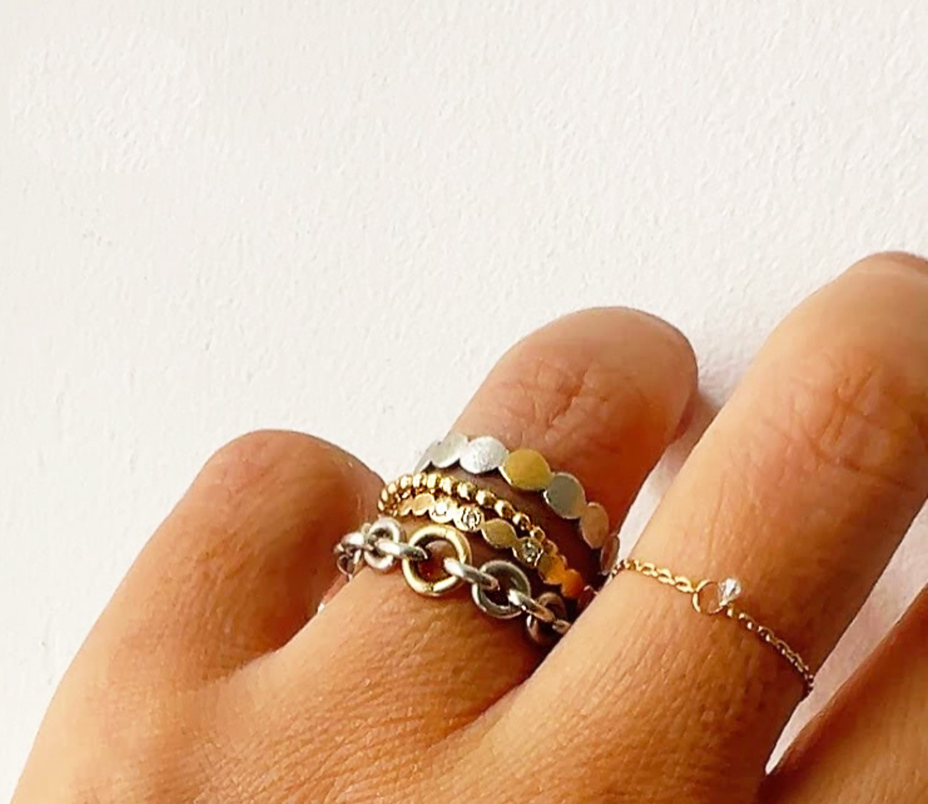 crossing dia10P ring / K18 – Perché?