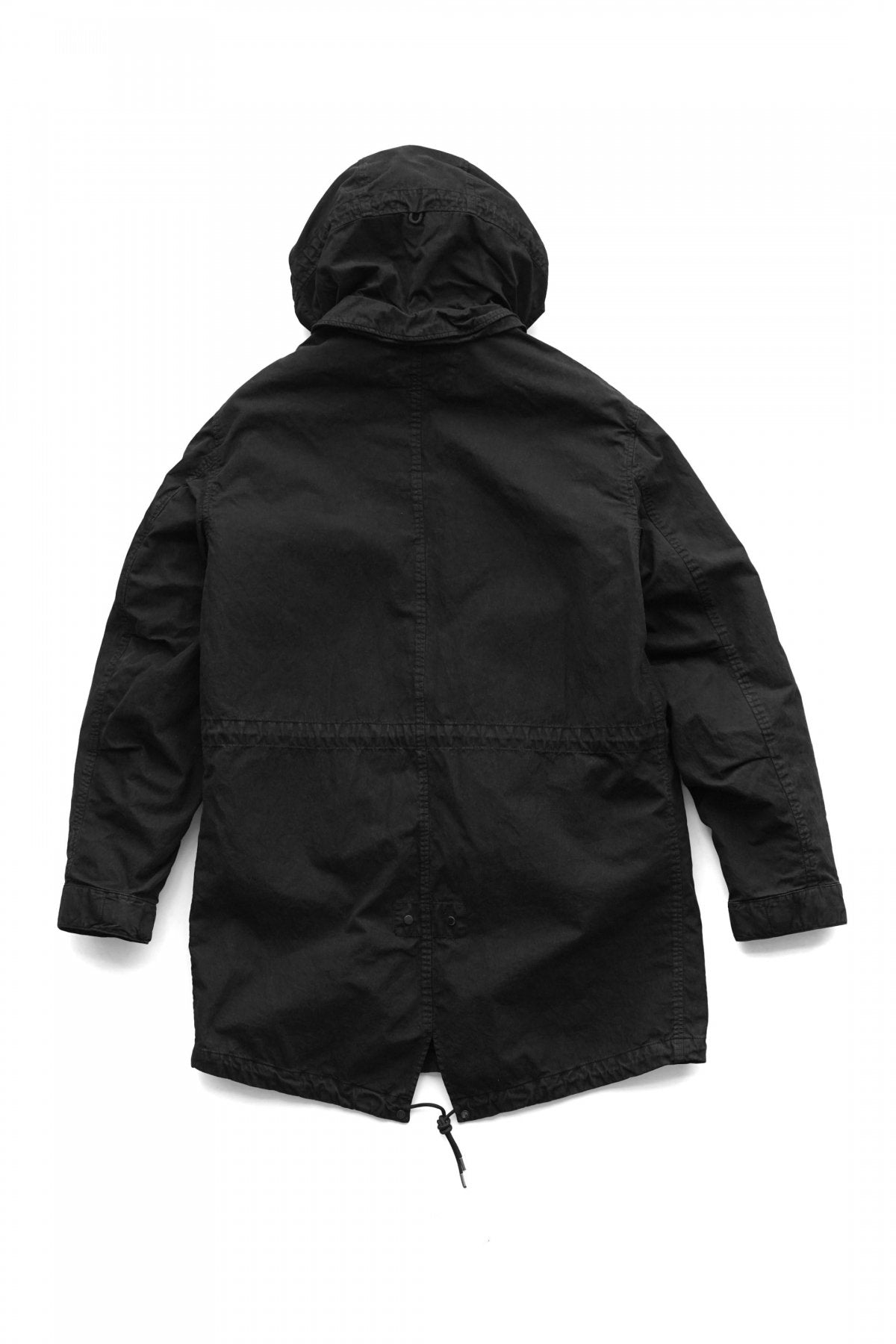 C.P. COMPANY - 50 FILI PLATED PARKA - BLACK – PHAETON