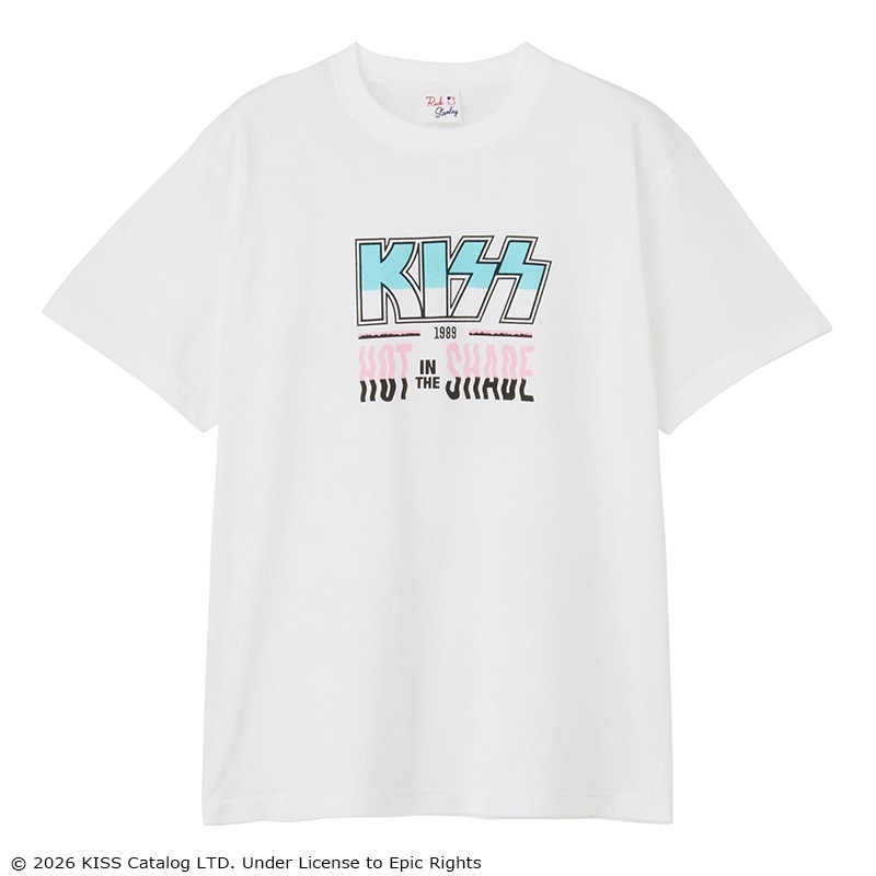 KISS キッス / Tシャツ ホワイト（ベーシック）(ホワイト): 通常