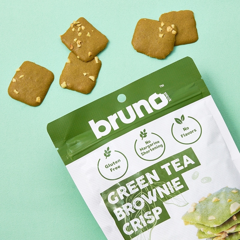 bruno クリスピー グリーンティーブラウニー(グリーンティーブラウニー