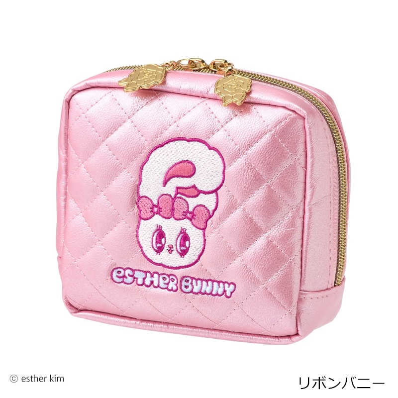Esther Bunny エスターバニー キルティングポーチ(リボンバニー): 通常