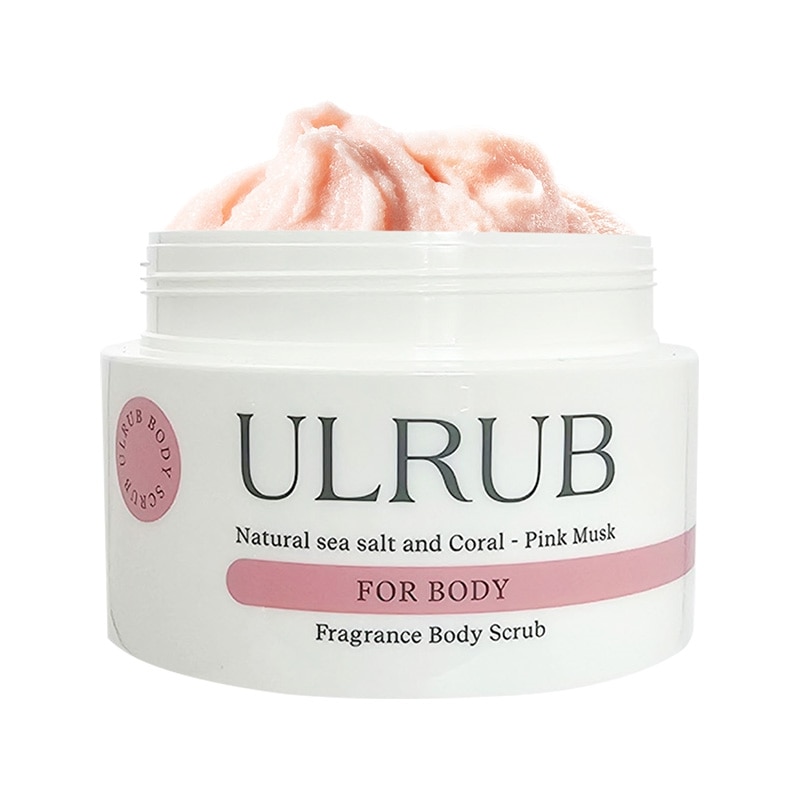 ULRUB ウルラブ ボディスクラブ ピンクムスク 230g(ボディスクラブ