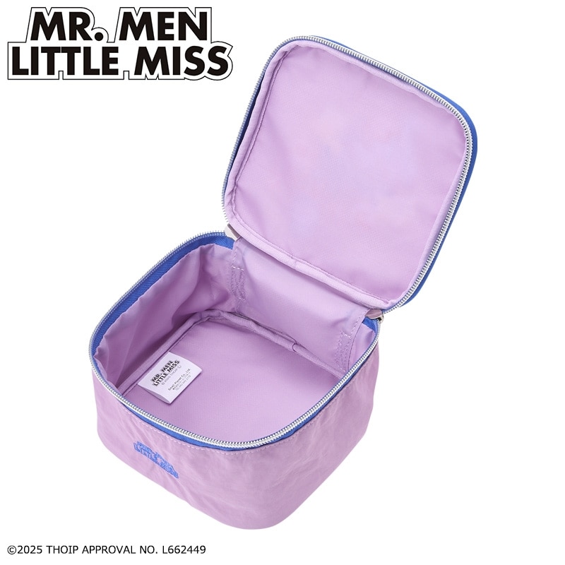 MR.MEN LITTLE MISS ミスターメン リトルミス バニティポーチ(パープル