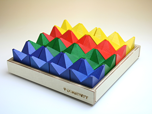 木のおもちゃ カルテット / ネフスピール｜Naef社 正規品 積み木｜動画