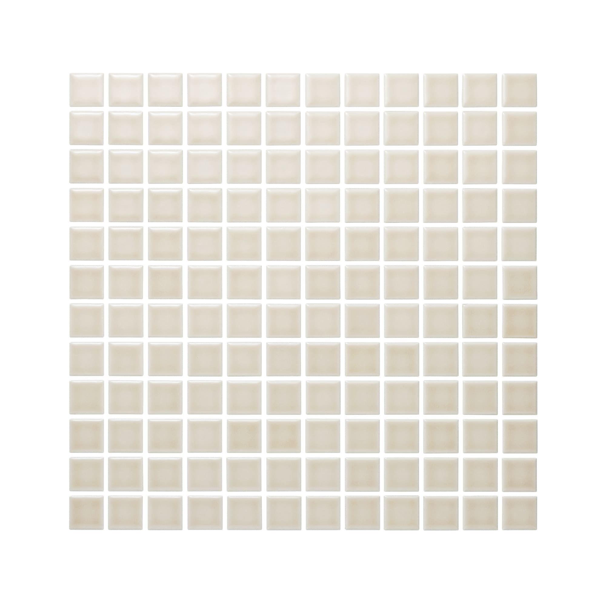 水彩タイル 25角 アーモンド（シート） | WL-TL009-02F-G141