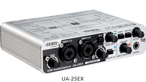 パソコンと接続し、いい音でデジタル録音・再生できるUSBオーディオ