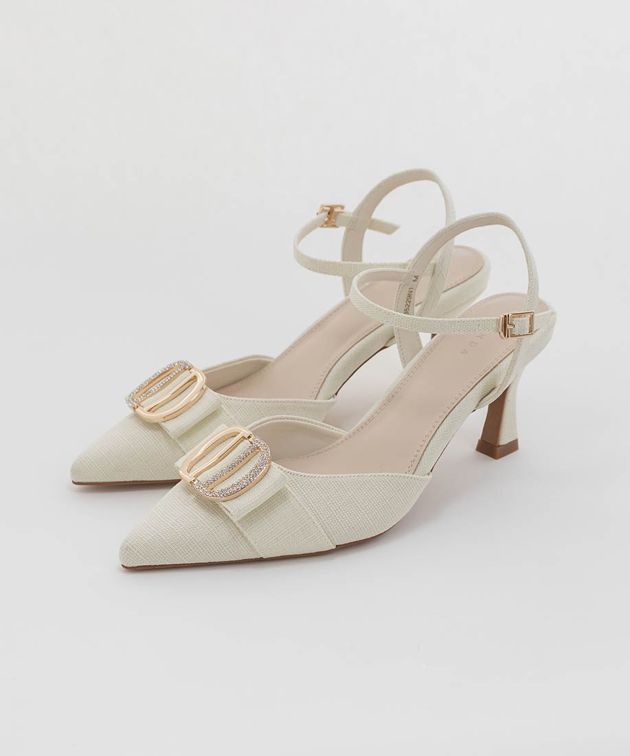 ビジューパーツストラップパンプスRANDA公式サイト