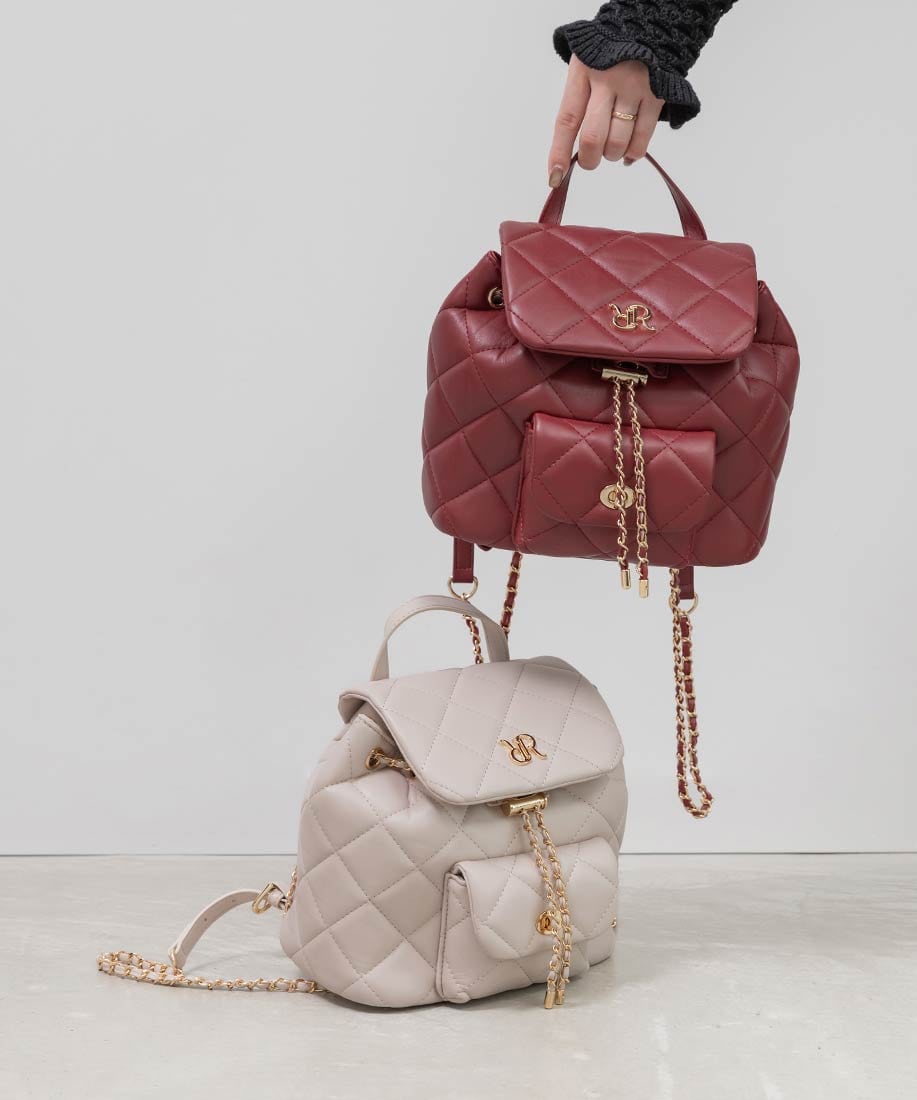 新色/キルティングデザインリュックバッグRANDA公式サイト