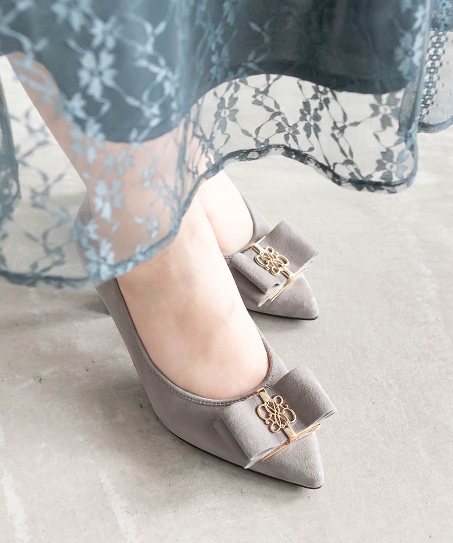 走れる美脚パンプス】リボンモチーフフィットパンプスRANDA公式サイト