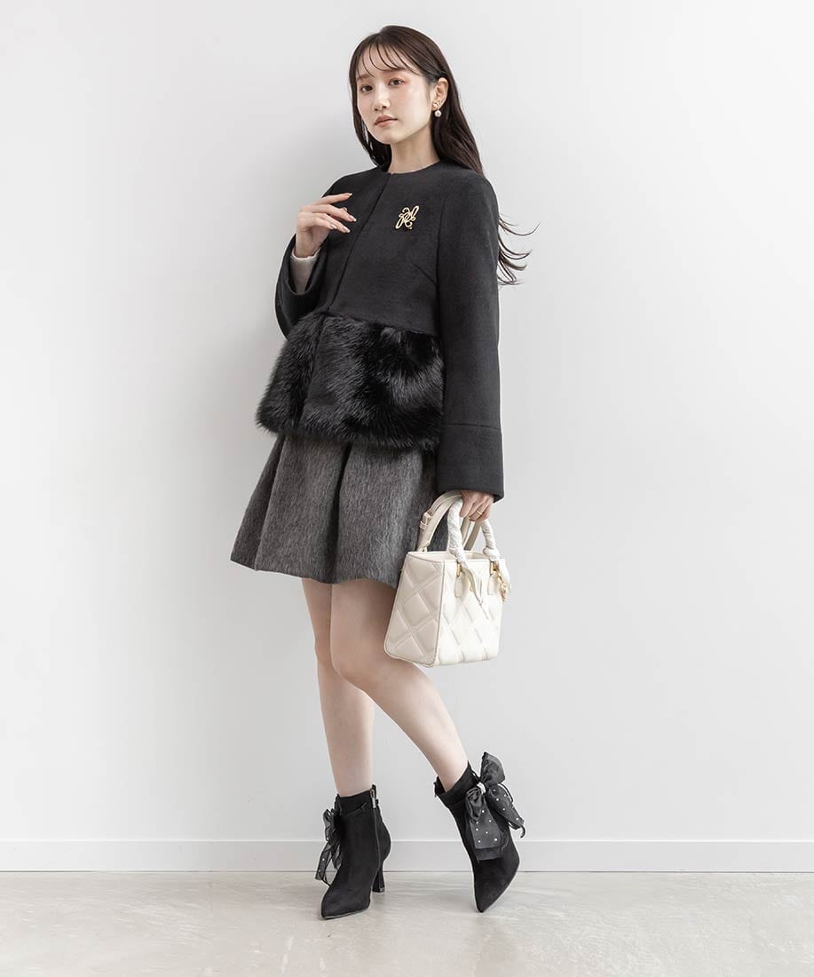 SALE】2WAY シアーリボンショートブーツRANDA公式サイト