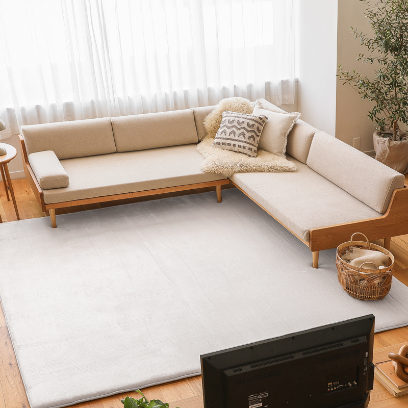 2層構造 ボリュームフランネルラグマット Rolland ｜家具・インテリア