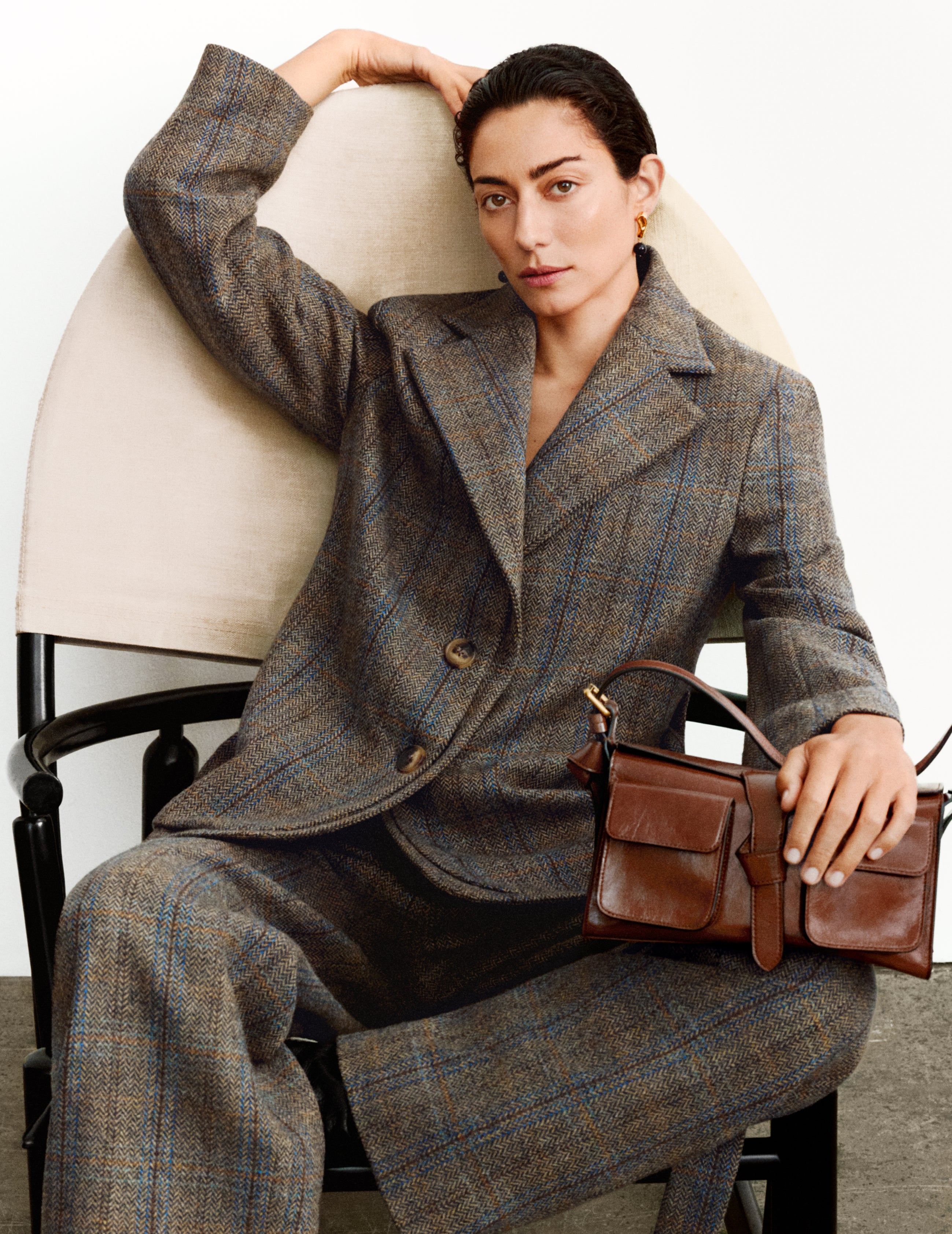 William Vintage + Yves Saint Laurent 1968 Safari Gabardine Suit