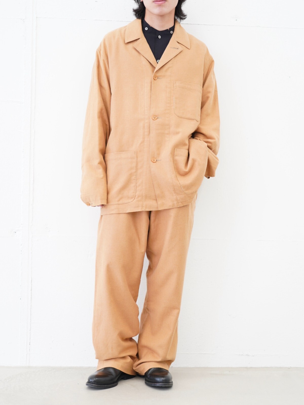 カバーオールジャケット -無染色オーガニックコットン- - セブンバイ