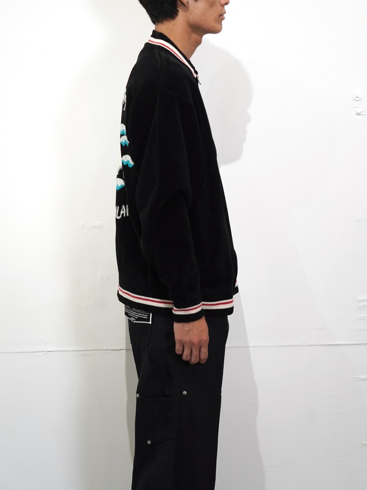 Needle Punch Reversible Ska Knit - DAIRIKU MENS｜Official Online