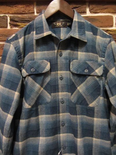 RRL等の通販サイト【RHYTHM】RRL(ダブルアールエル) L/S FLANNEL