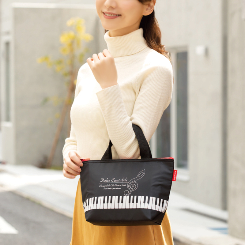 Piano line 保冷ランチバッグ（ドルチェ・カンタービレ）｜ピアノ