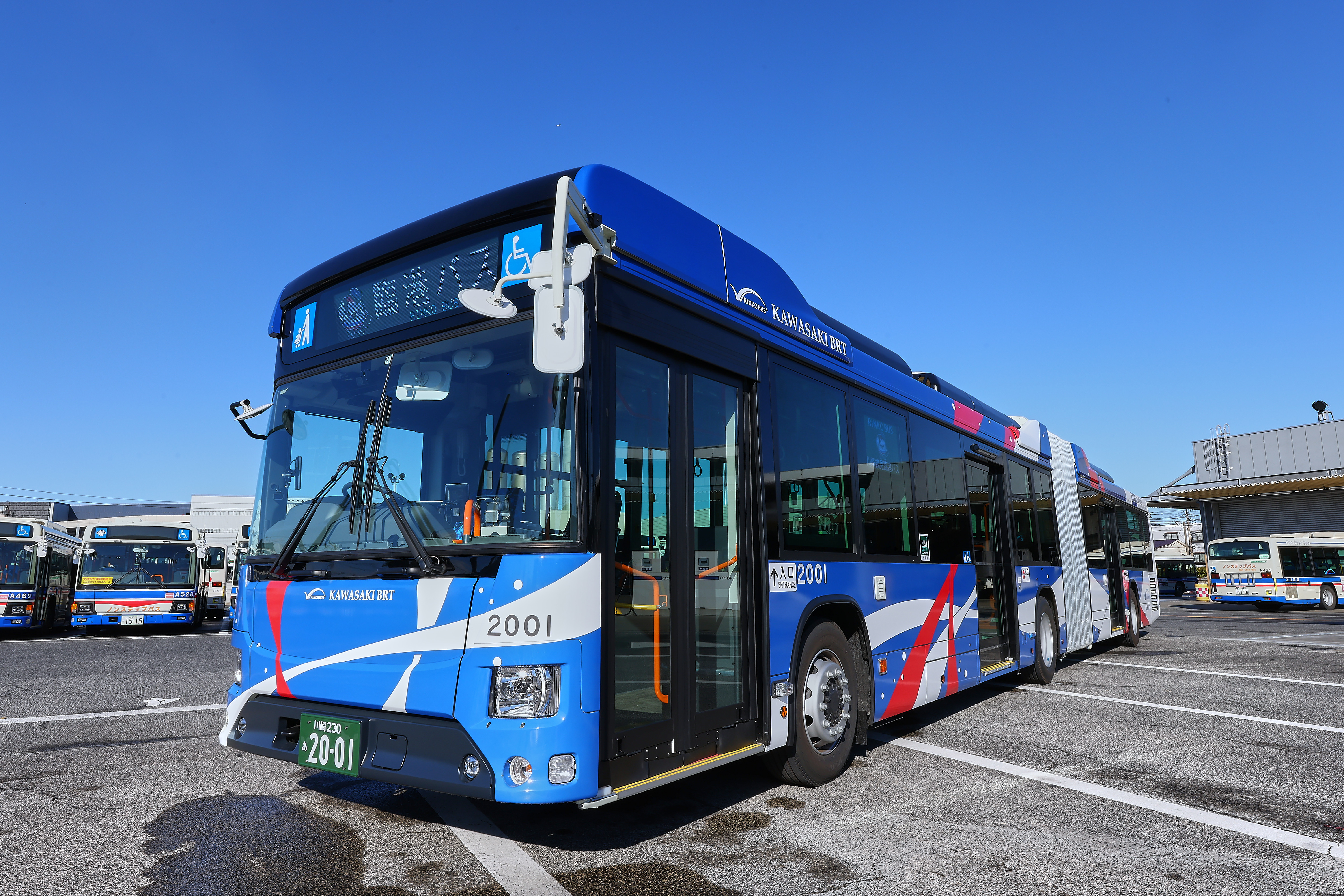 KAWASAKI BRT連節バス バスコレクション発売！ | 川崎鶴見臨港バス株式会社
