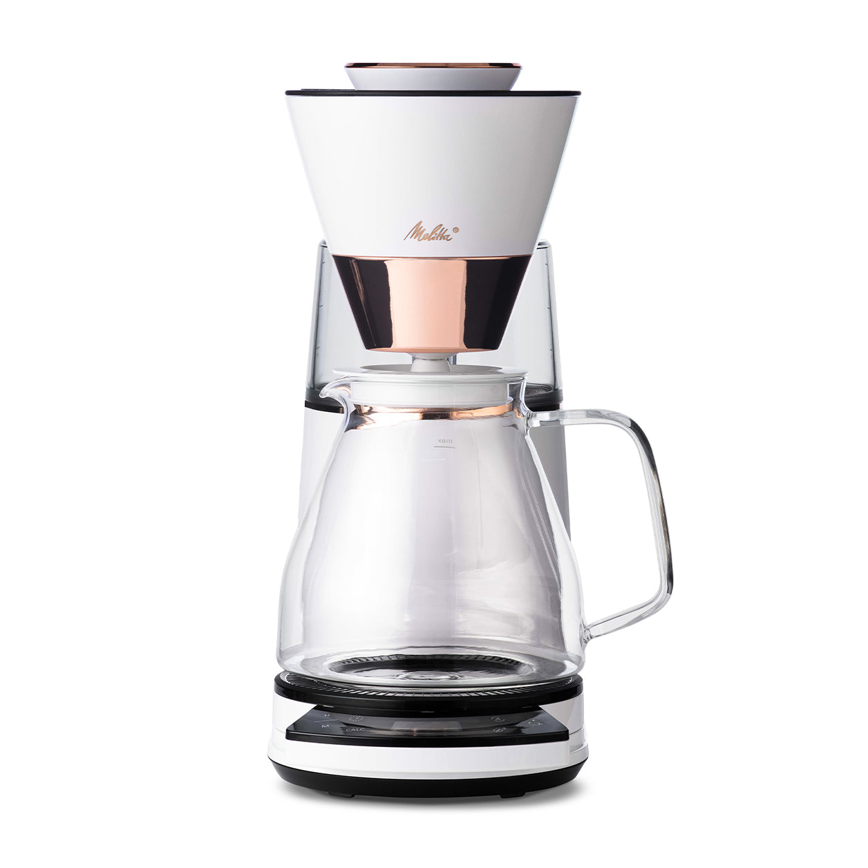 Melitta Vision 12‑Cup Luxe Drip Coffee Maker | White - Wabilogic