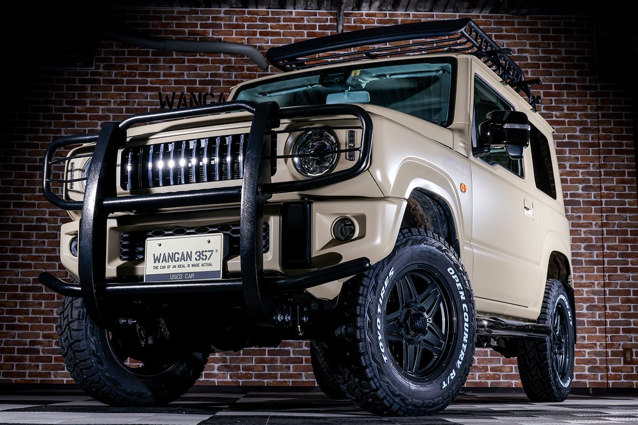 JB64W JB74W ジムニー シエラ フロントバンパーガード フロントグリル