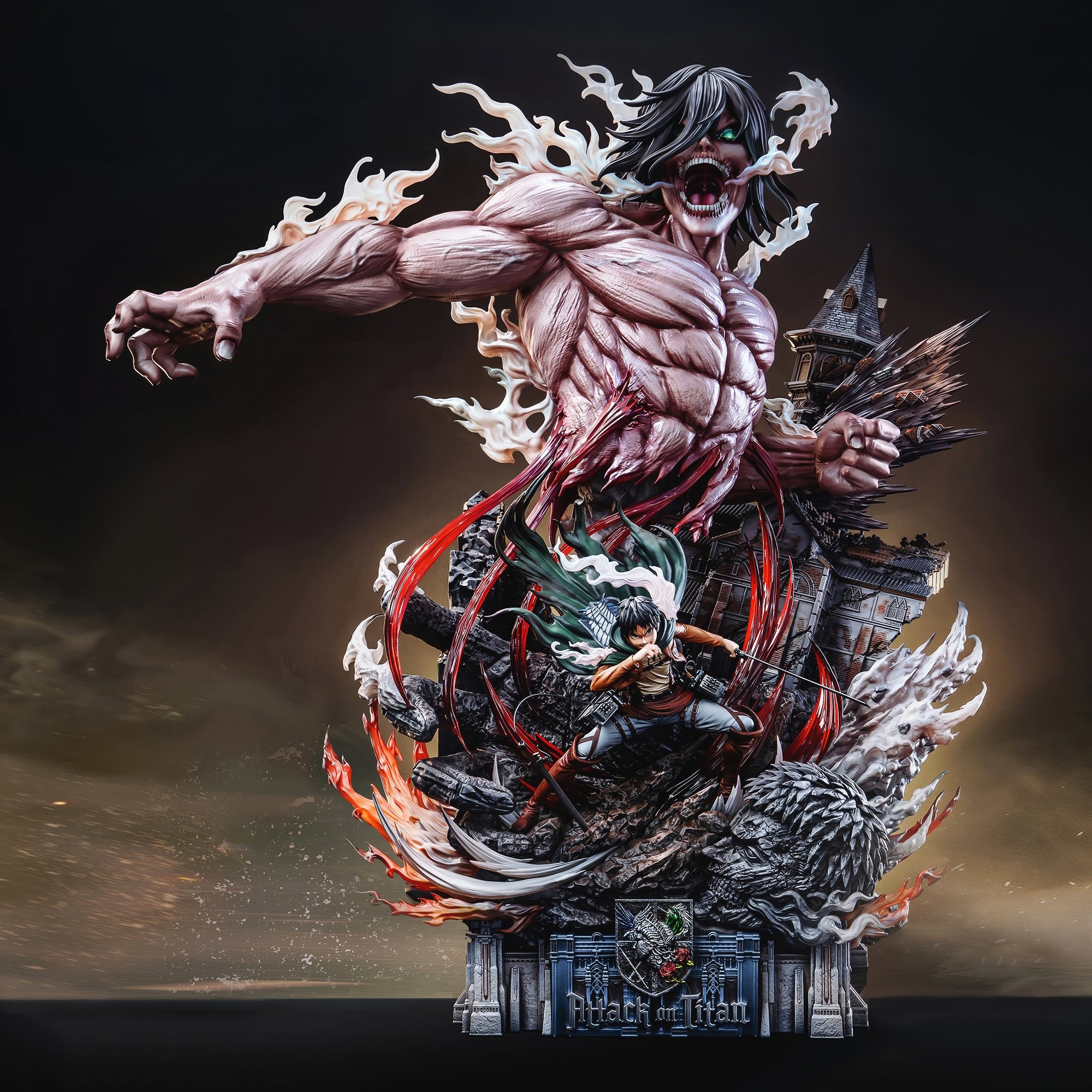 進撃の巨人 エレン・イェーガー 進撃の巨人 Ver. 1/6スケール 塗装済み